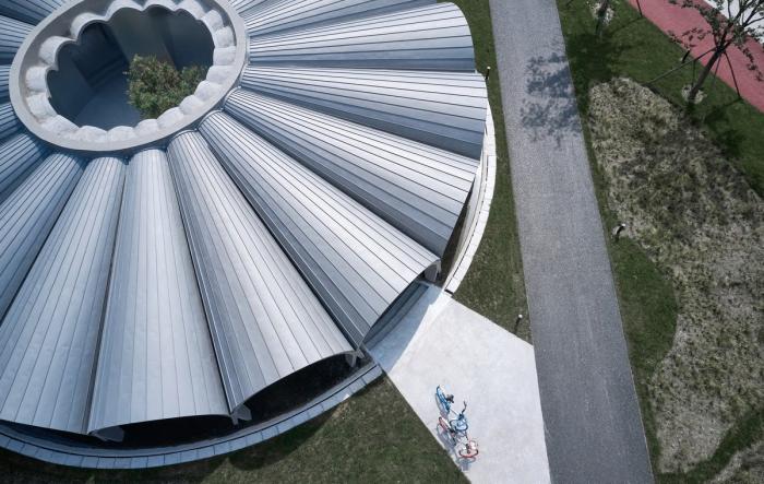 BIM建筑|形聚而神散，净水池咖啡厅 / 同济原作设计工作室