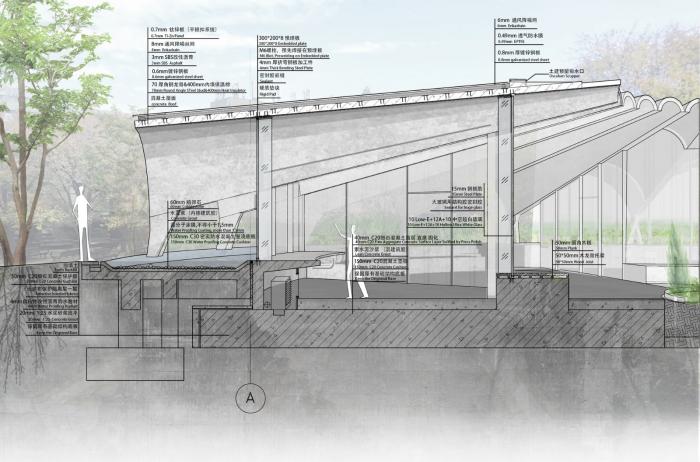 BIM建筑|形聚而神散，净水池咖啡厅 / 同济原作设计工作室