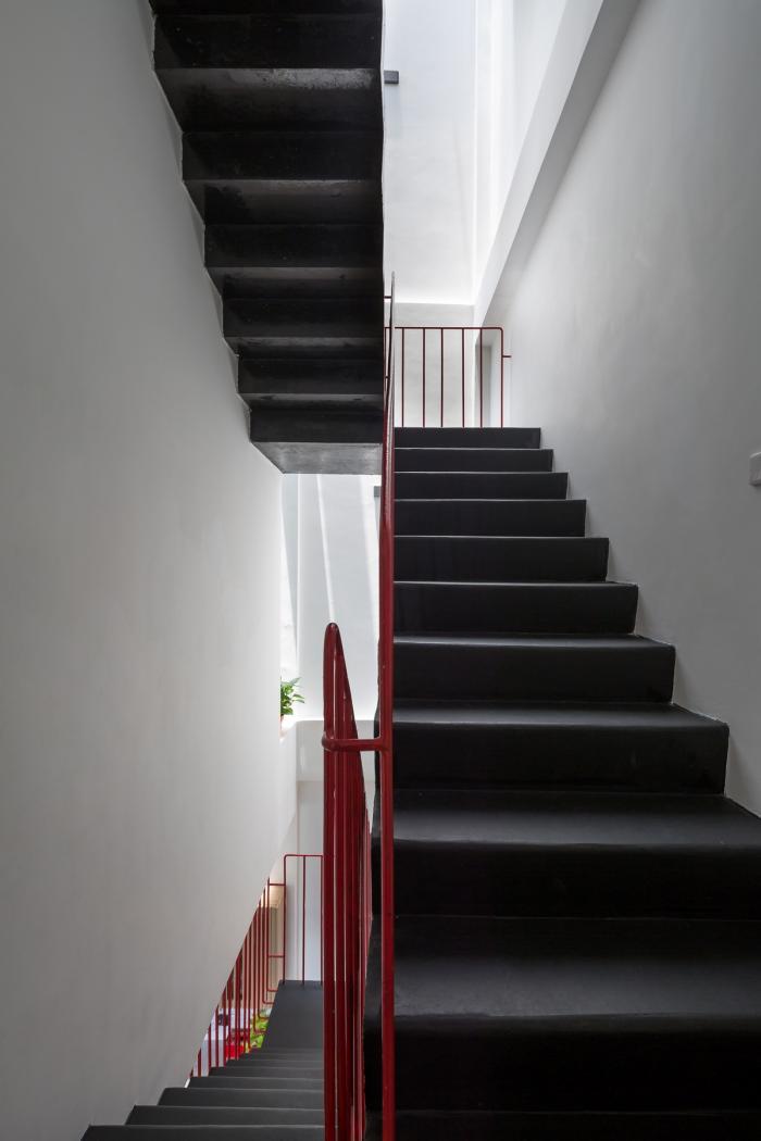 BIM建筑|错动“跳舞”的空中花园：越南联排住宅