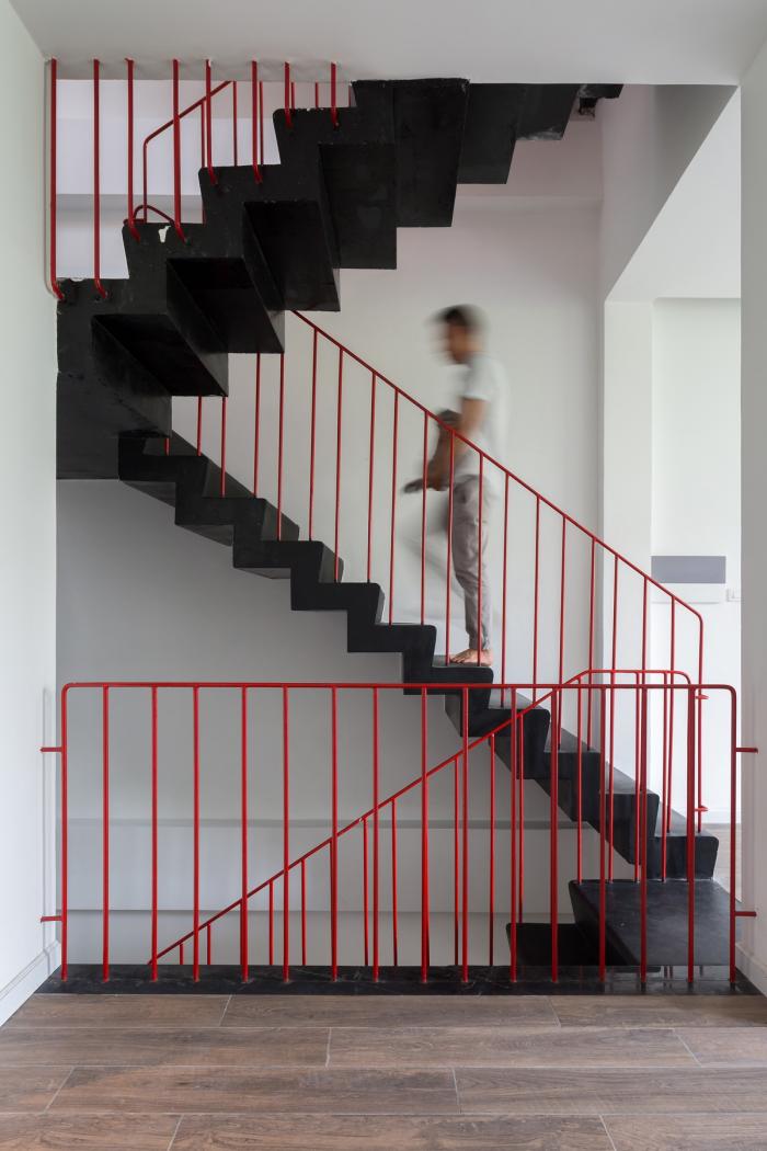 BIM建筑|错动“跳舞”的空中花园：越南联排住宅