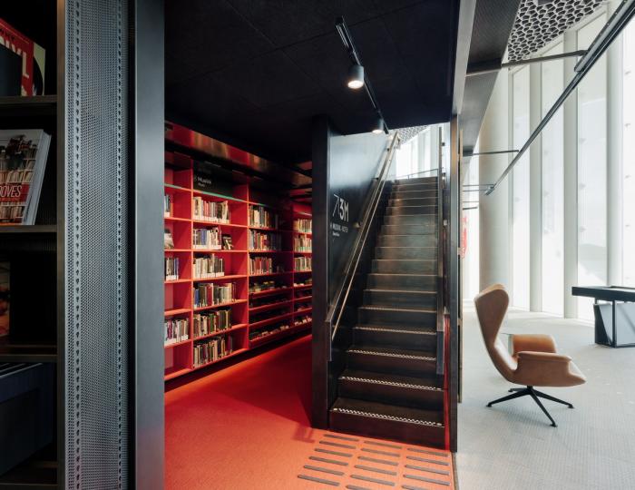 BIM建筑|雾色幕墙下，安享日光浴：挪威图书馆“Deichman”