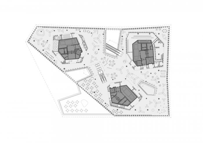 BIM建筑|雾色幕墙下，安享日光浴：挪威图书馆“Deichman”