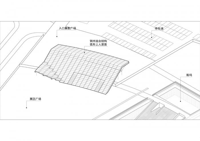 BIM建筑|2019上海城市空间艺术季主展场入口安检棚 / 同济原作设计工作室