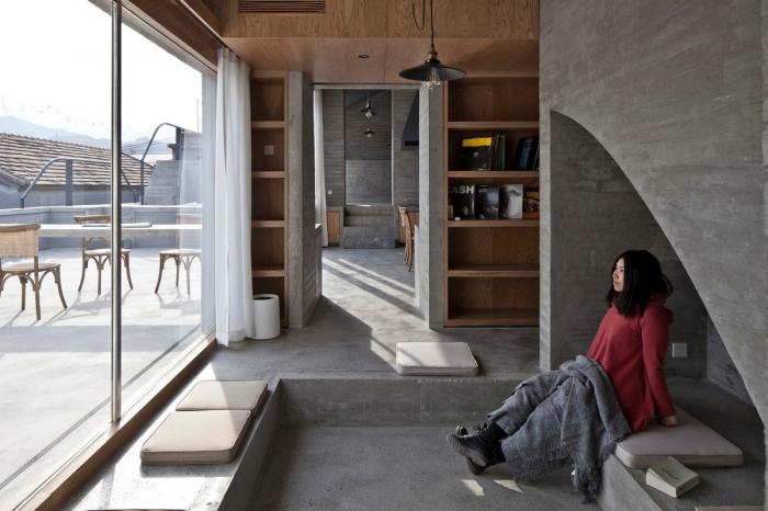 BIM建筑|仿佛自古而来——台上之家 / 察社办公室