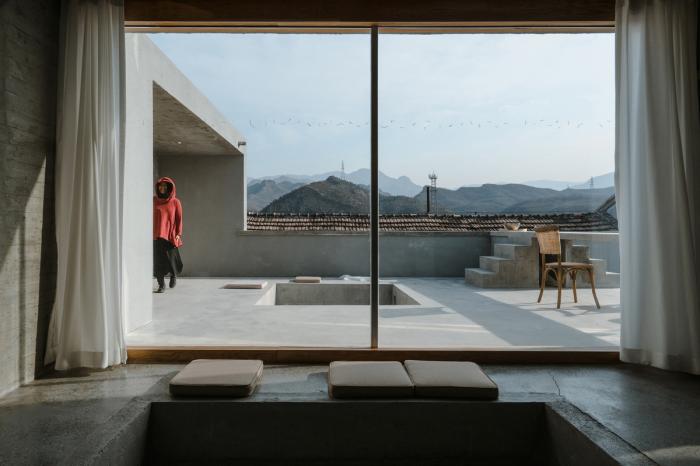 BIM建筑|仿佛自古而来——台上之家 / 察社办公室