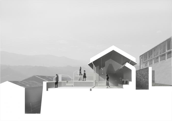 BIM建筑|仿佛自古而来——台上之家 / 察社办公室