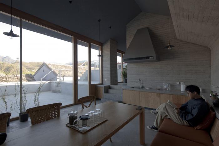 BIM建筑|仿佛自古而来——台上之家 / 察社办公室