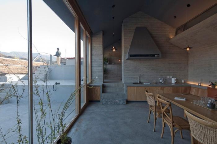 BIM建筑|仿佛自古而来——台上之家 / 察社办公室