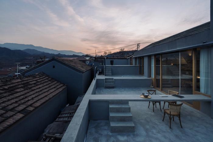 BIM建筑|仿佛自古而来——台上之家 / 察社办公室