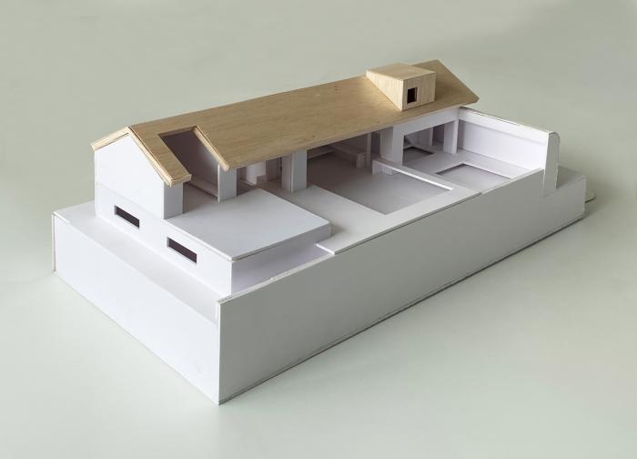 BIM建筑|仿佛自古而来——台上之家 / 察社办公室