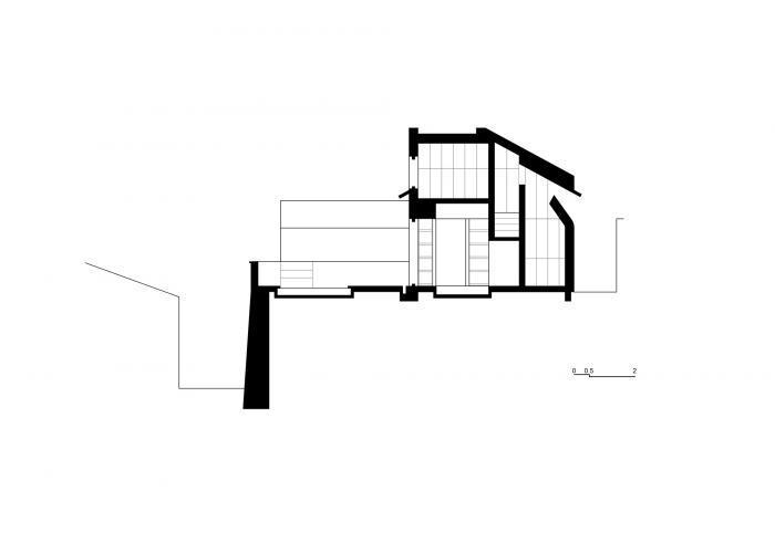 BIM建筑|仿佛自古而来——台上之家 / 察社办公室