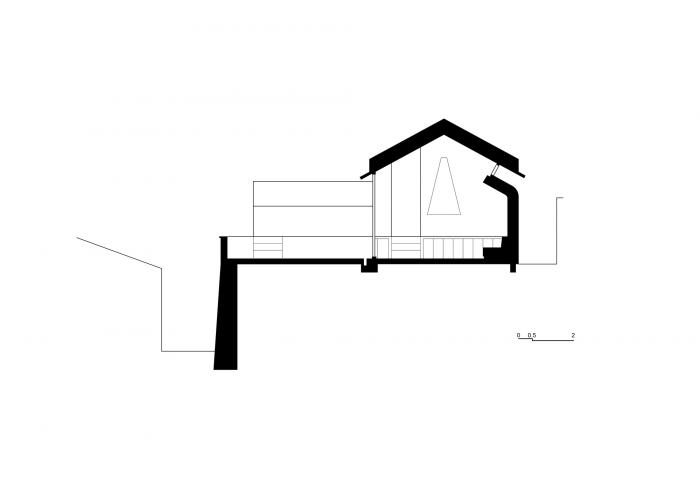 BIM建筑|仿佛自古而来——台上之家 / 察社办公室