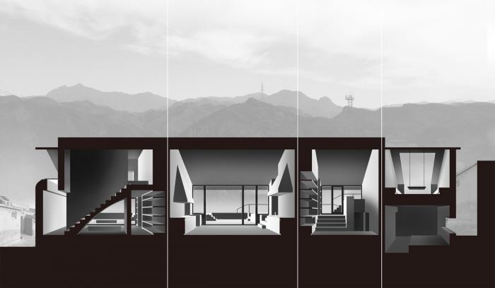 BIM建筑|仿佛自古而来——台上之家 / 察社办公室