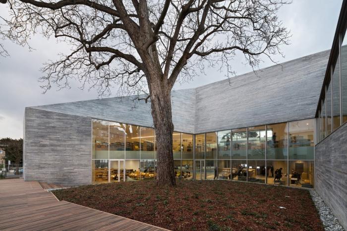 BIM建筑|小镇树院——皇后镇媒体图书馆