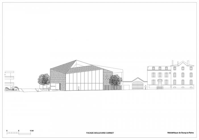 BIM建筑|小镇树院——皇后镇媒体图书馆
