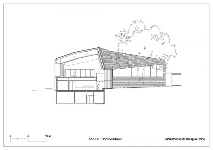 BIM建筑|小镇树院——皇后镇媒体图书馆