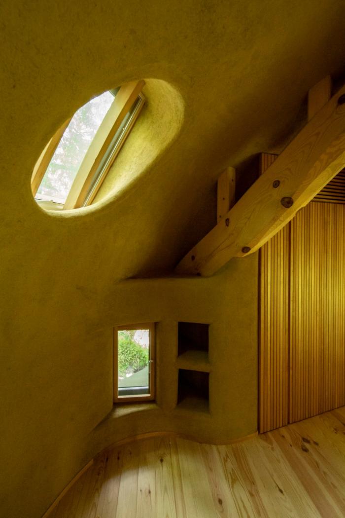 BIM建筑|可爱俏皮，森林中的壳型土屋