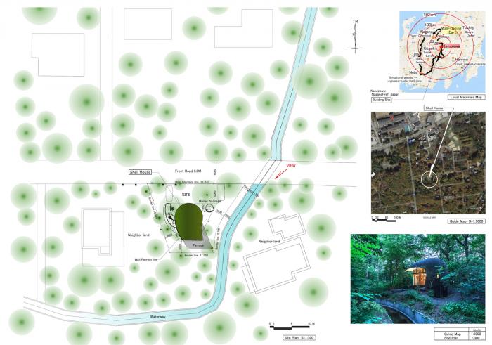 BIM建筑|可爱俏皮，森林中的壳型土屋