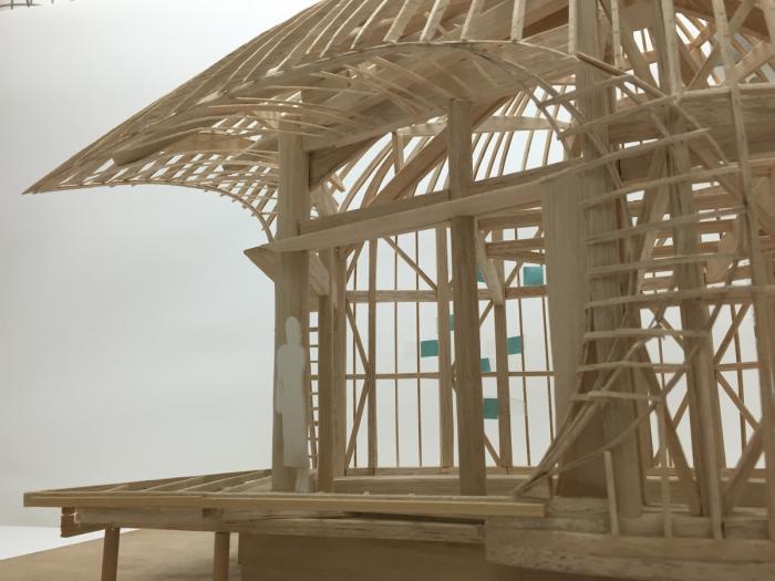 BIM建筑|可爱俏皮，森林中的壳型土屋