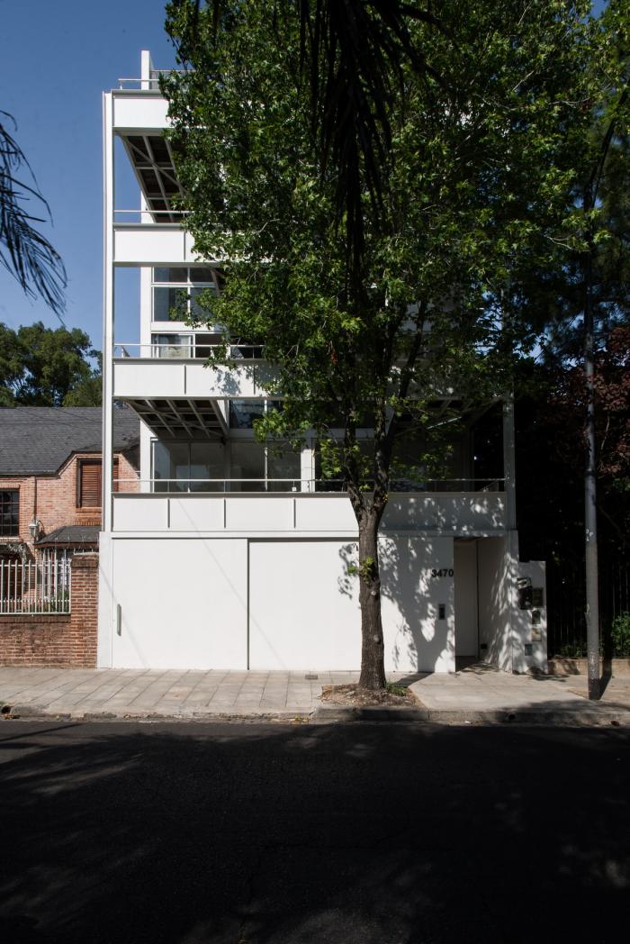 BIM建筑|让光线洒满庭院——3470号集合住宅，布宜诺斯艾利斯