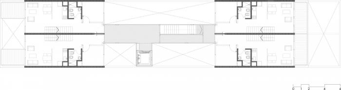 BIM建筑|让光线洒满庭院——3470号集合住宅，布宜诺斯艾利斯
