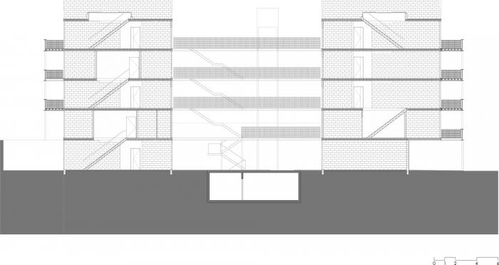 BIM建筑|让光线洒满庭院——3470号集合住宅，布宜诺斯艾利斯