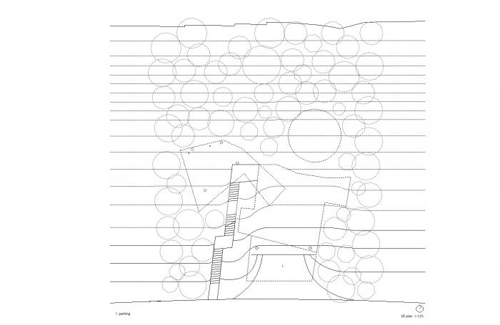 BIM建筑|斜坡上的住宅：8008