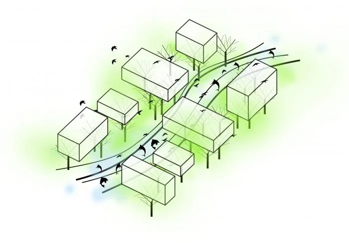 BIM建筑|自然式家园——尊重天性、自主创造 / MV建筑工作室