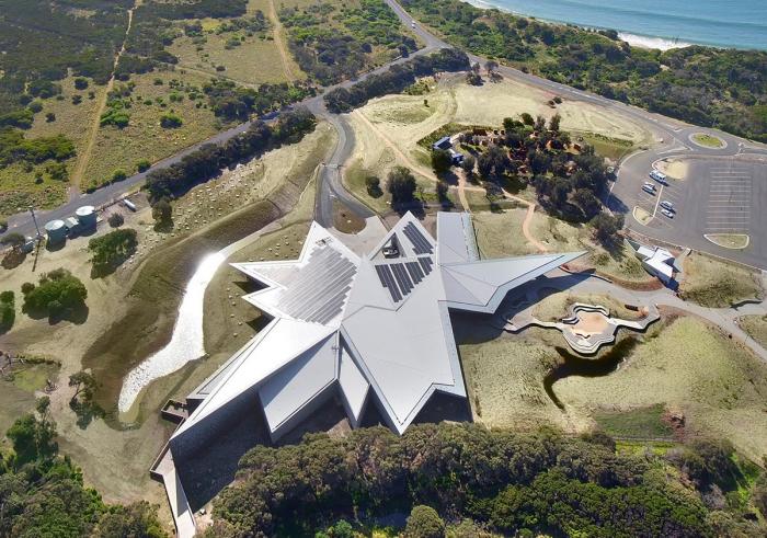 BIM建筑|抽象解构的“长脊”：澳大利亚企鹅归巢游客中心