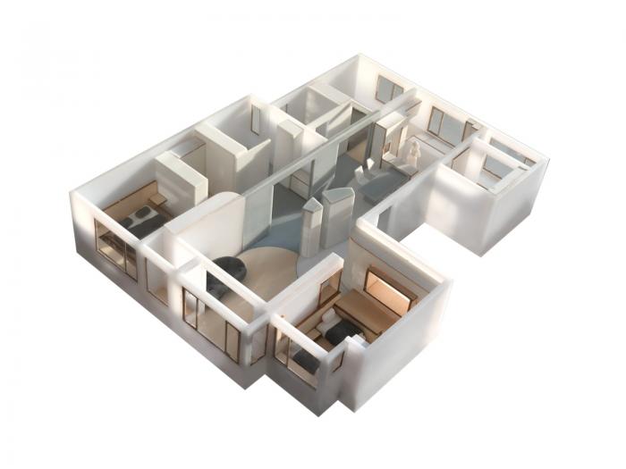 BIM建筑|“旋境”：一种住宅类型的幻象重构 / 戏构建筑设计工作室