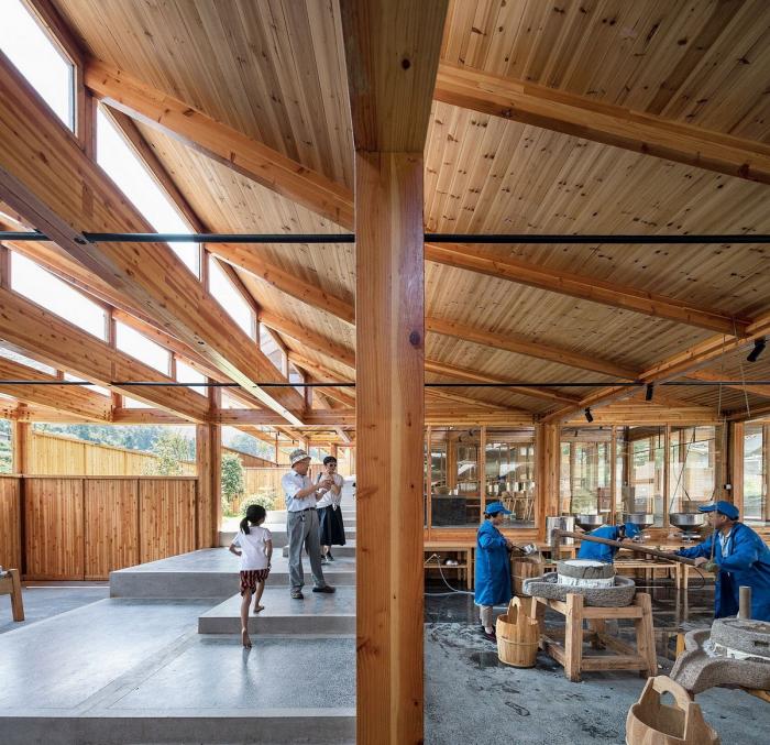 BIM建筑|豆腐工坊 / DnA