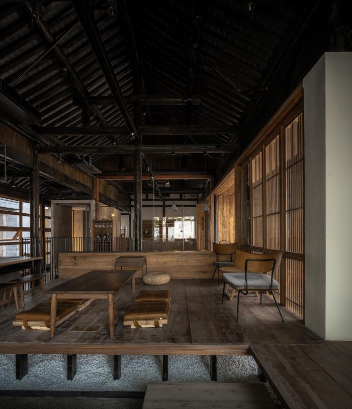 BIM建筑|江南老街与咖啡文化的碰撞：d-u 渡咖文集 / 本哲建筑