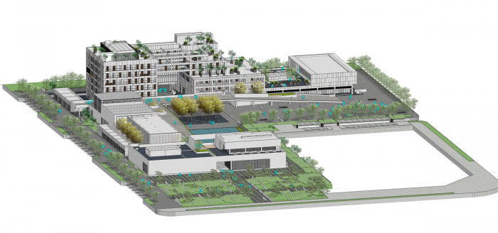 BIM建筑|沧州明珠国际服饰生态新城会客中心 / 上海严旸建筑设计工作室