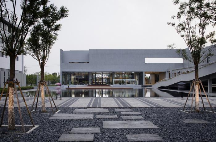 BIM建筑|沧州明珠国际服饰生态新城会客中心 / 上海严旸建筑设计工作室