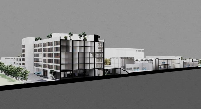 BIM建筑|沧州明珠国际服饰生态新城会客中心 / 上海严旸建筑设计工作室