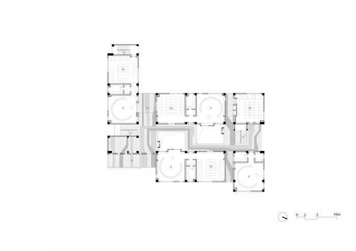BIM建筑|地形关系的表达：乌斯河镇中心幼儿园 / 东意建筑