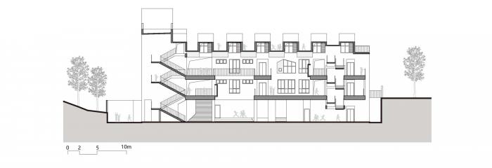 BIM建筑|地形关系的表达：乌斯河镇中心幼儿园 / 东意建筑