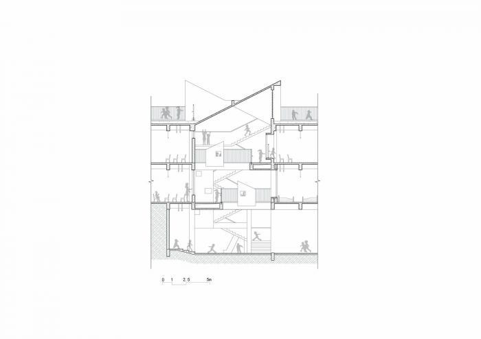 BIM建筑|地形关系的表达：乌斯河镇中心幼儿园 / 东意建筑