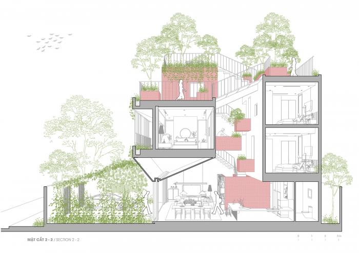 BIM建筑|城市中诗意栖居，露台公园小屋