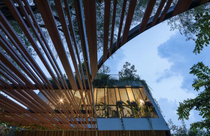 BIM建筑|城市中诗意栖居，露台公园小屋