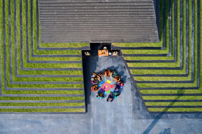 BIM建筑|以圣洁之水通向纯净信仰世界——印度石阶寺庙