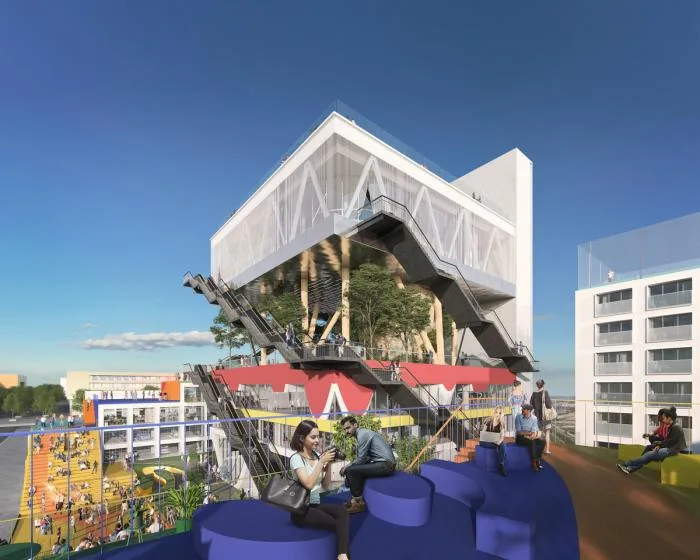 BIM建筑|MVRDV新作：20年前世博场馆，变共享办公综合体