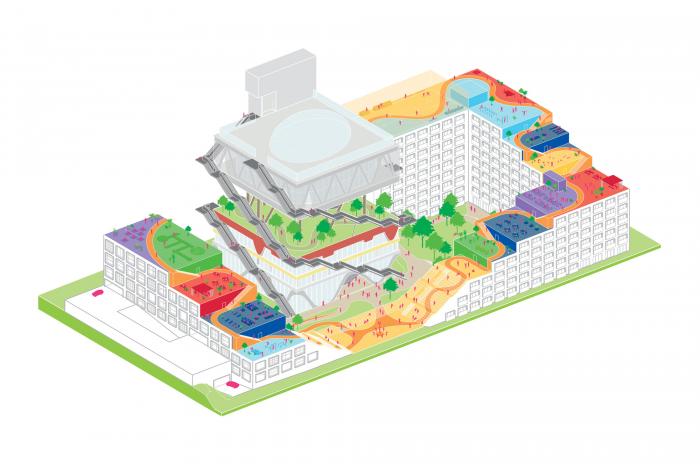 BIM建筑|MVRDV新作：20年前世博场馆，变共享办公综合体