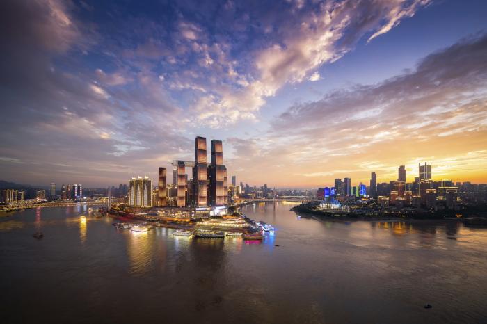 BIM建筑|重庆来福士 / 萨夫迪建筑事务所