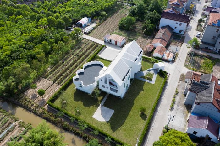 BIM建筑|风景万画筒 - 陆宅 / ams元秀万建筑事务所