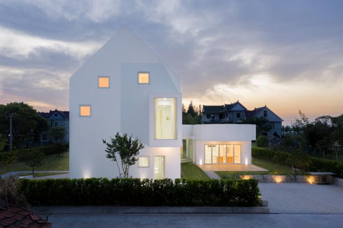 BIM建筑|风景万画筒 - 陆宅 / ams元秀万建筑事务所