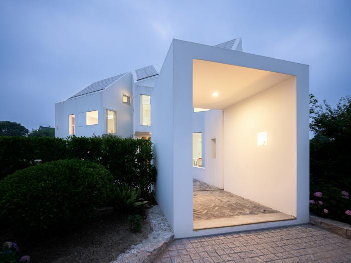 BIM建筑|风景万画筒 - 陆宅 / ams元秀万建筑事务所