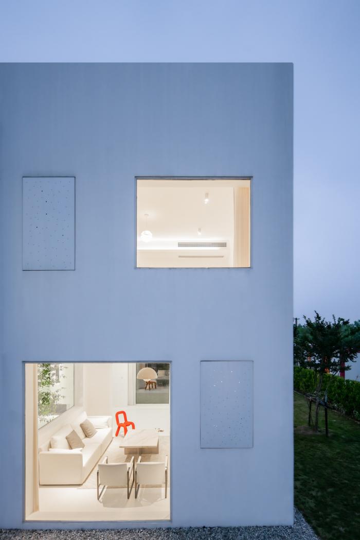 BIM建筑|风景万画筒 - 陆宅 / ams元秀万建筑事务所