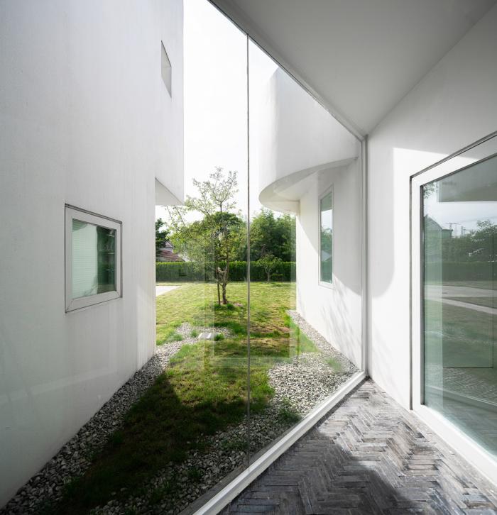 BIM建筑|风景万画筒 - 陆宅 / ams元秀万建筑事务所