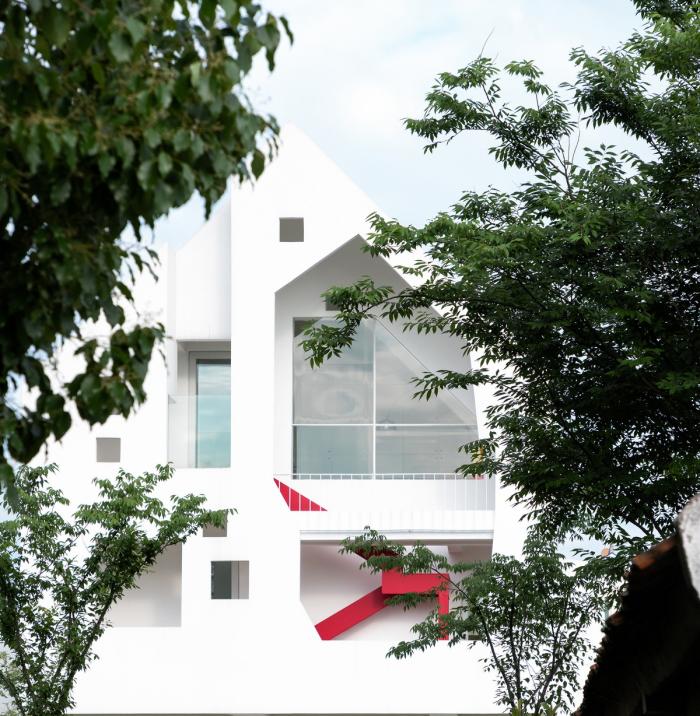 BIM建筑|风景万画筒 - 陆宅 / ams元秀万建筑事务所